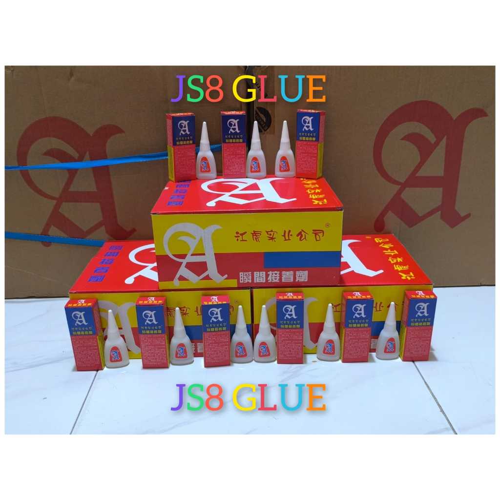 

JS8 GLUE - HARGA 150 PCS LEM KOREA A / LEM SETAN / LEM CAIR 100% MEREK A, BUKAN KW / OPLOSAN