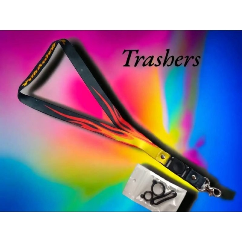 

Lanyard Premium Gantungan Kunci Lebar 1,5Cm FREE 3 Pcs Karet Oring