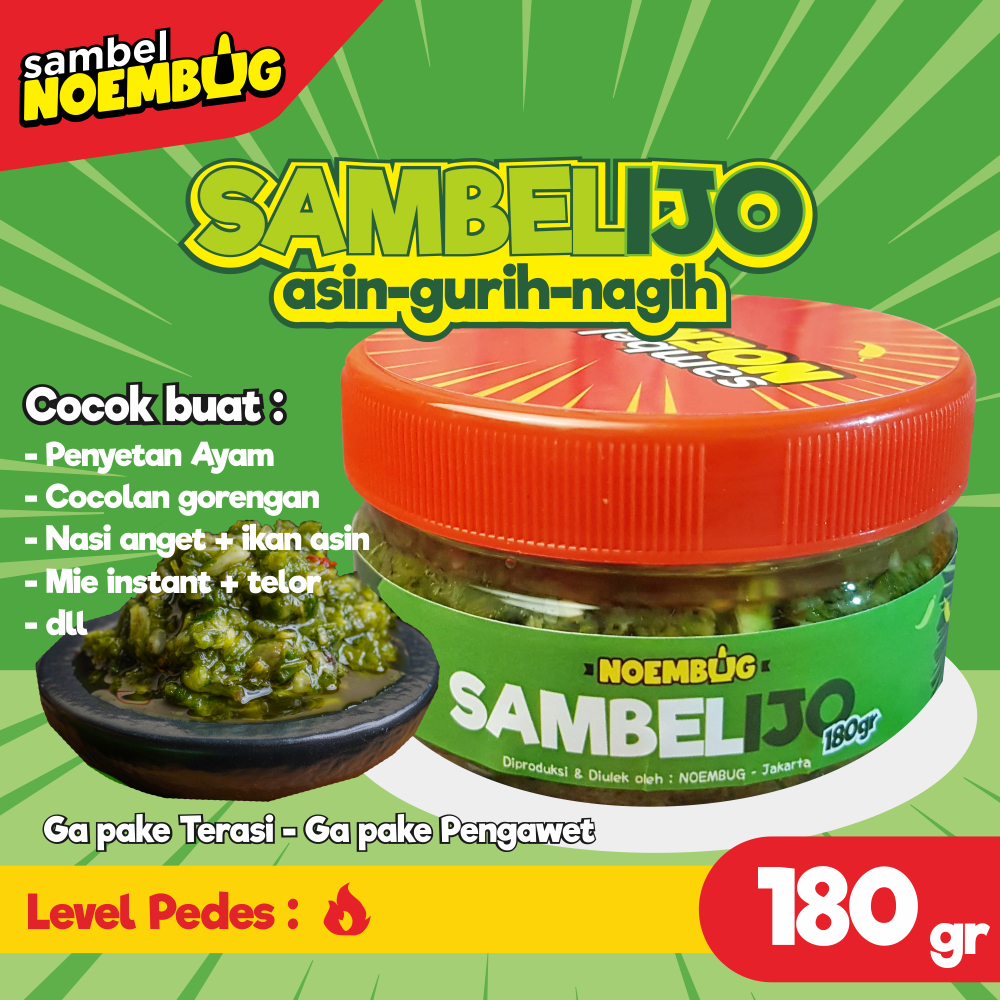 

Sambel ijo / sambal bawang Noembug