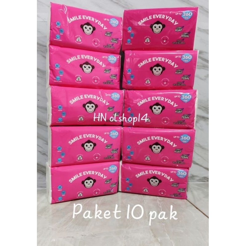 (paket 10 pack)tisu tita soft 360 helai 2 ply/tisu promo murah