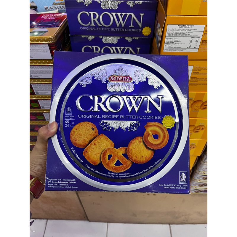 

Serene Crown Butter Cookies 681gr | Jajan Lebaran | Jajan Murah