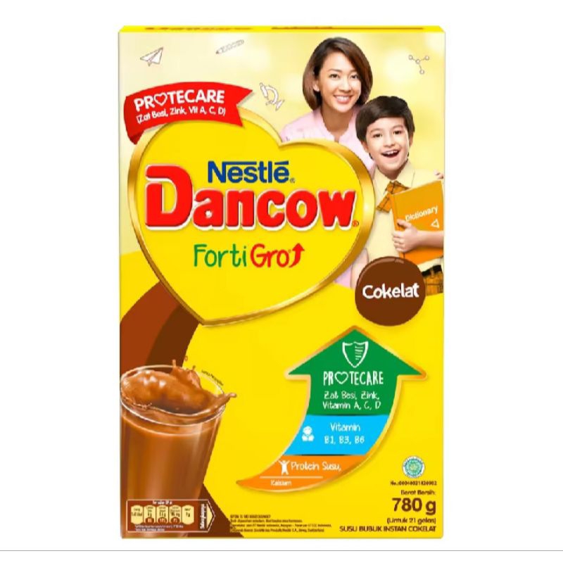 

Dancow FortiGro Susu Bubuk Instan Cokelat 780 g
