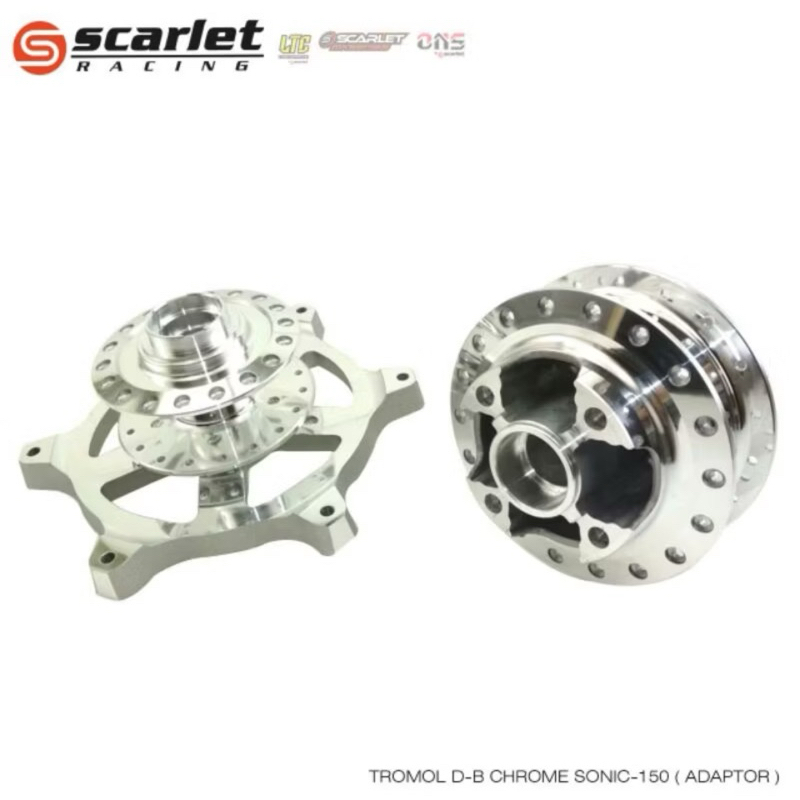 tromol Trombol sonic 150 R chrome mrek Scarlet