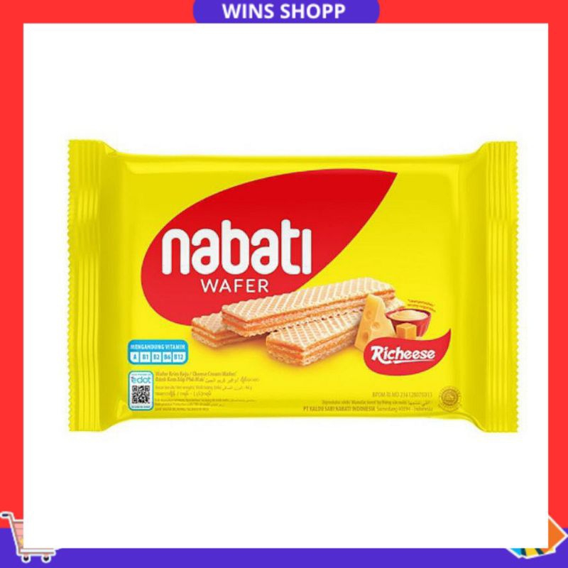 

WAFER NABATI 46gram RASA KEJU