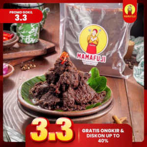 

Mamafuji - Rendang Daging 350gr (Mini Size)