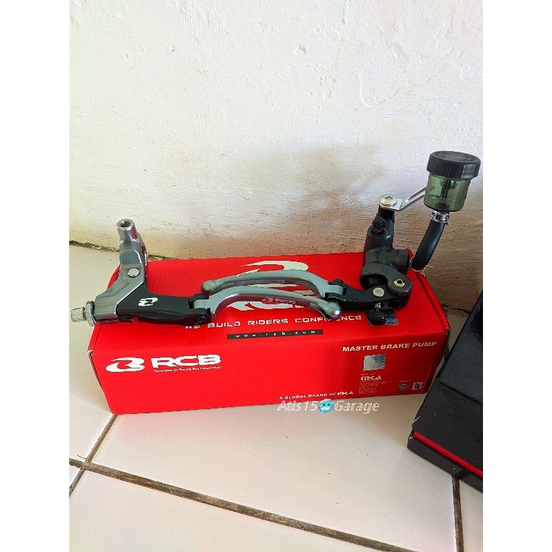 Handle Kopling Dan Master Rem Depan FULLSET RCB S1 RADIAL Seken Like new second secon bekas