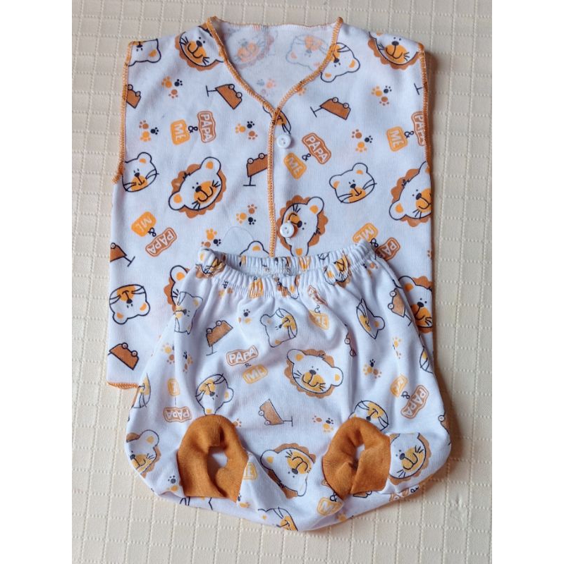 Isi 18 Pcs /9Setelan Baju Dan Celana Bayi Bari Lahir  Laki Laki Dan Perempuan /Unisex Usia 0-3 Bulan