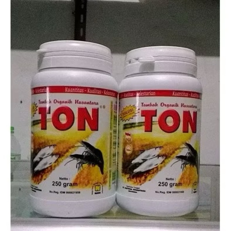ton nasa 250 gram pupuk organik tambak