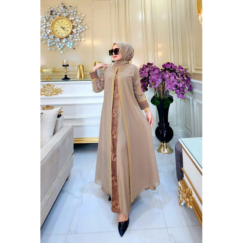 Gamis abaya jersey premium