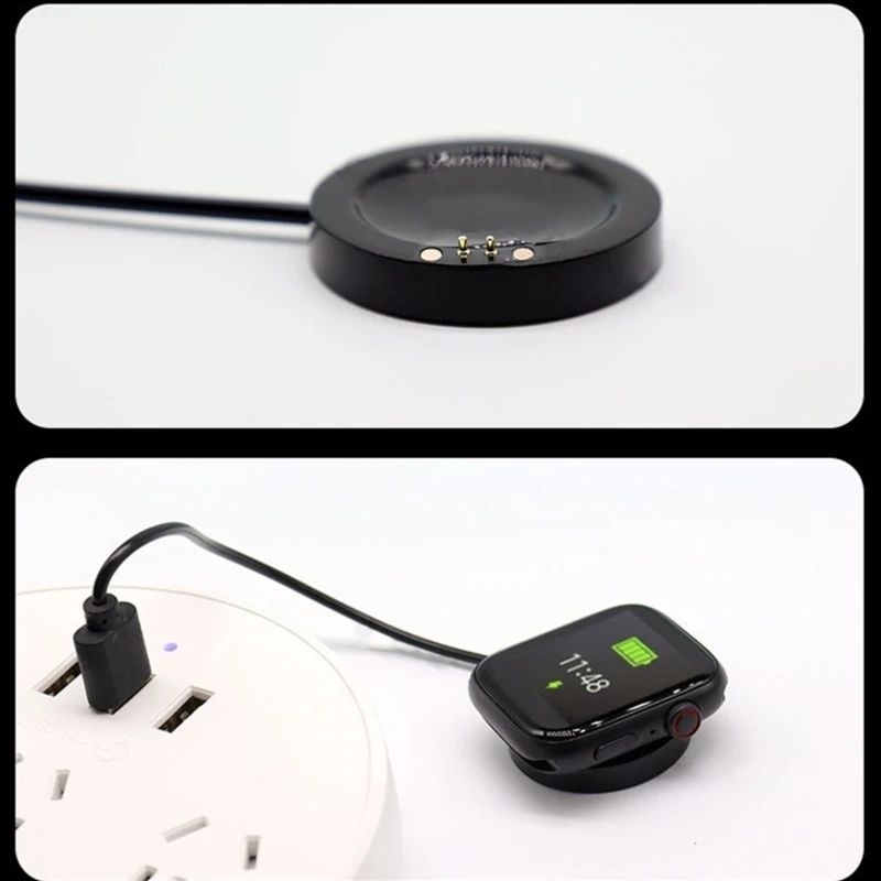 Cable Kabel Charger Charging Smartwatch Smart Watch T500 M8 T500 Plus I9 pro max x16 i8 i9 ultra max
