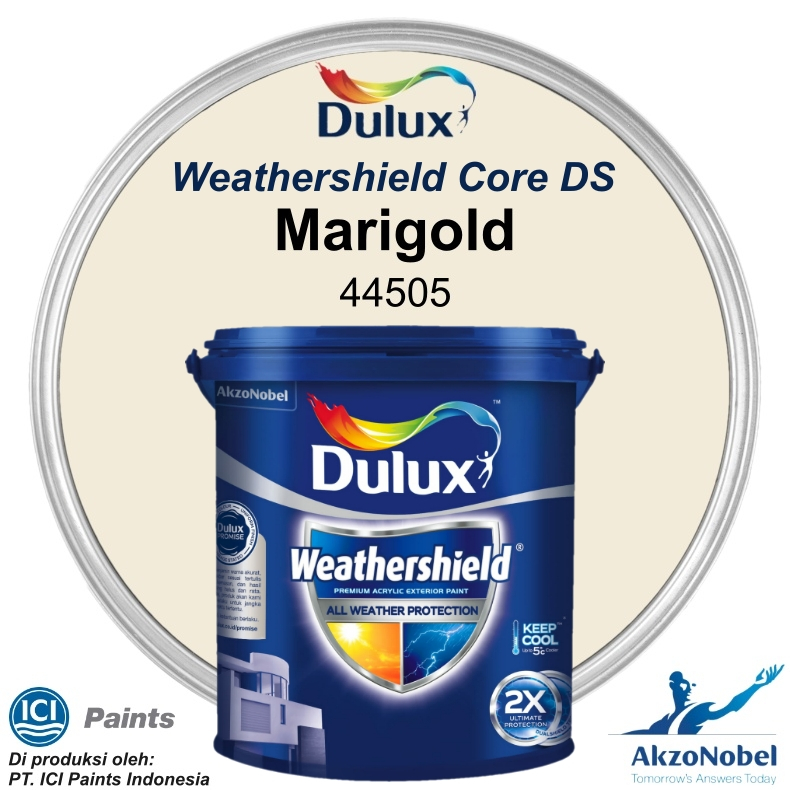 CAT DULUX WEATHERSHIELD 2.5 LT - MARIGOLD 44505