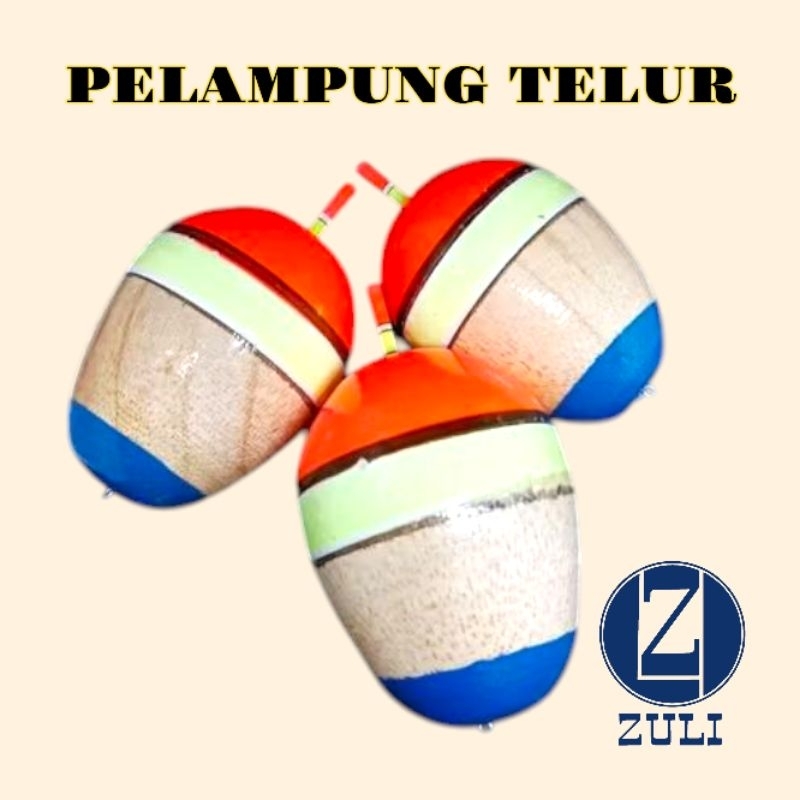 Pelampung Telur Bahan Kayu Sebesar Telor || Pelampung Pancing jaring