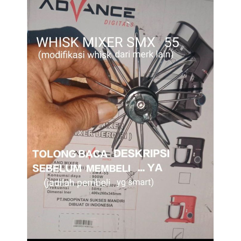 SMX-55 Stand Mixer Whisk Advance SMX50 & Smx 55