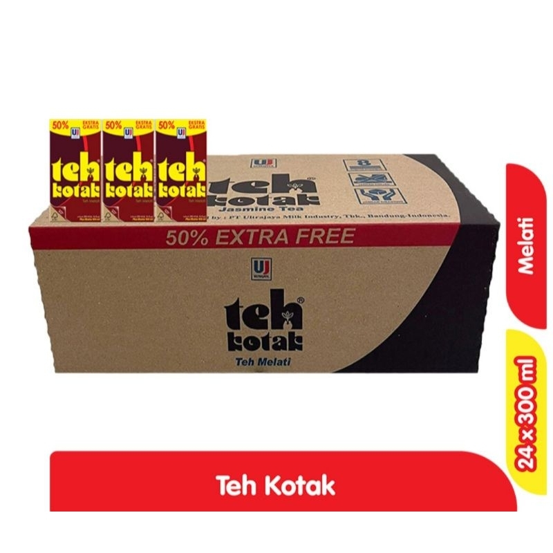 

TEH KOTAK MELATI KARTON ISI 24x300mL