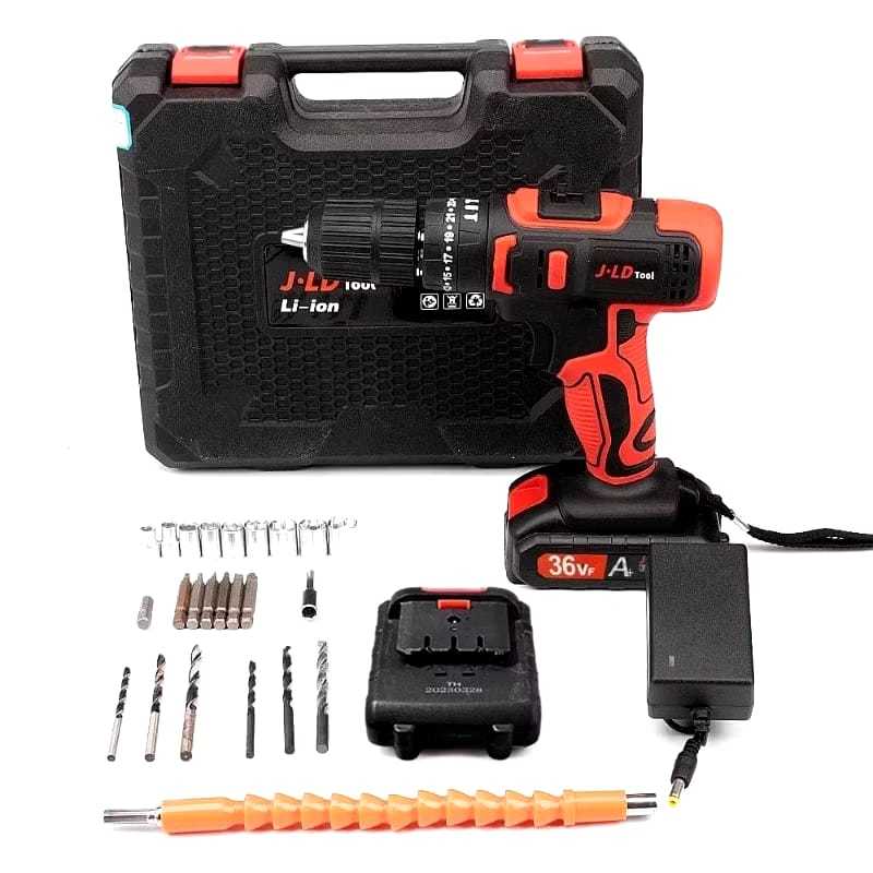 CORDLESS DRILL 36V JLD BATERAI IMPACT DRILL