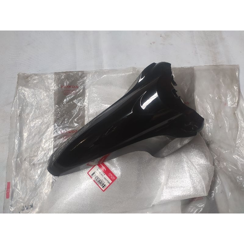 Spakbor Depan Honda SUPRA X 125 NEW BATMAN Hitam Original Baru AHM 61100-KVL-N00FMB