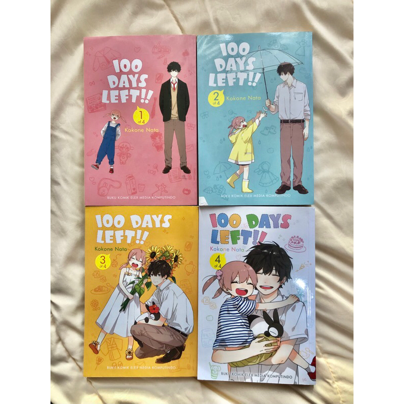 Manga Komik 100 Days Left Preloved bekas
