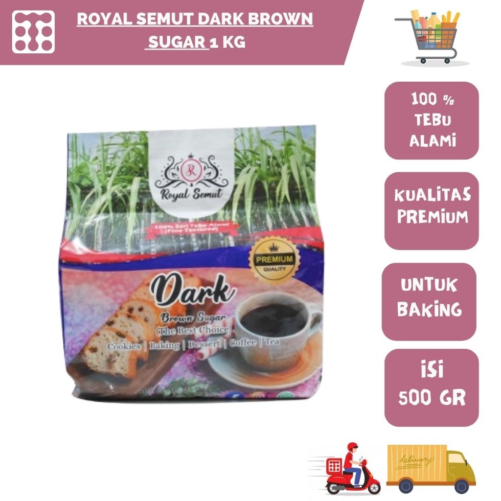 

ROYAL SEMUT DARK BROWN SUGAR 1 KG