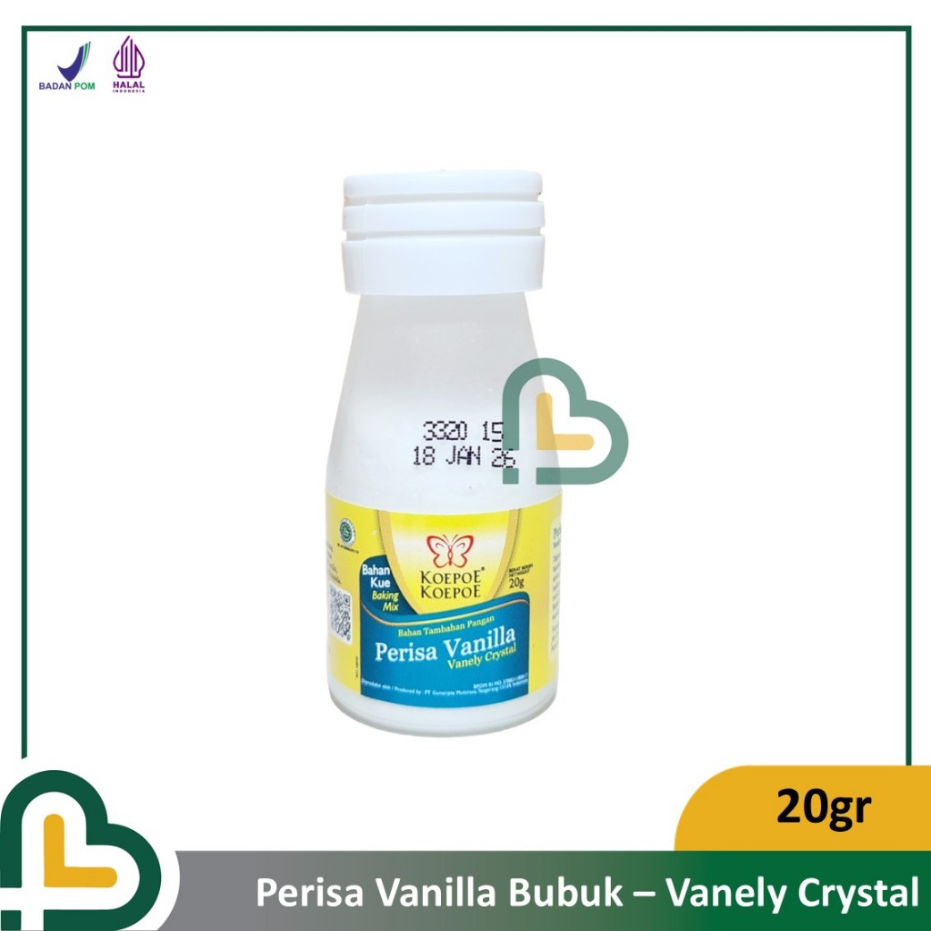 

Koepoe Koepoe Perisa Vanilla Vanila Makanan Bahan Kue Baking Mix 20gr