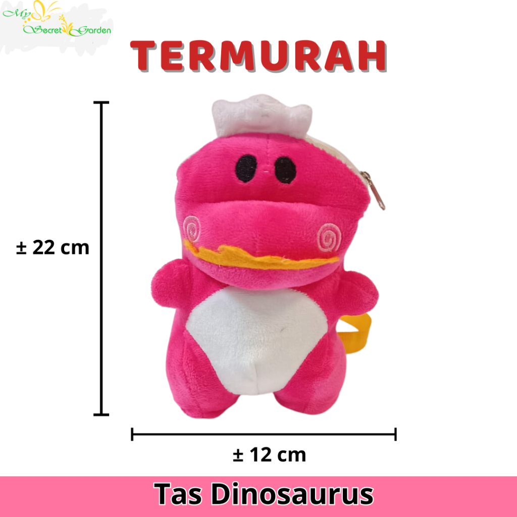 Tas slp dino / Tas paud dino / Tas lucu karakter dino 5500 | TERMURAH