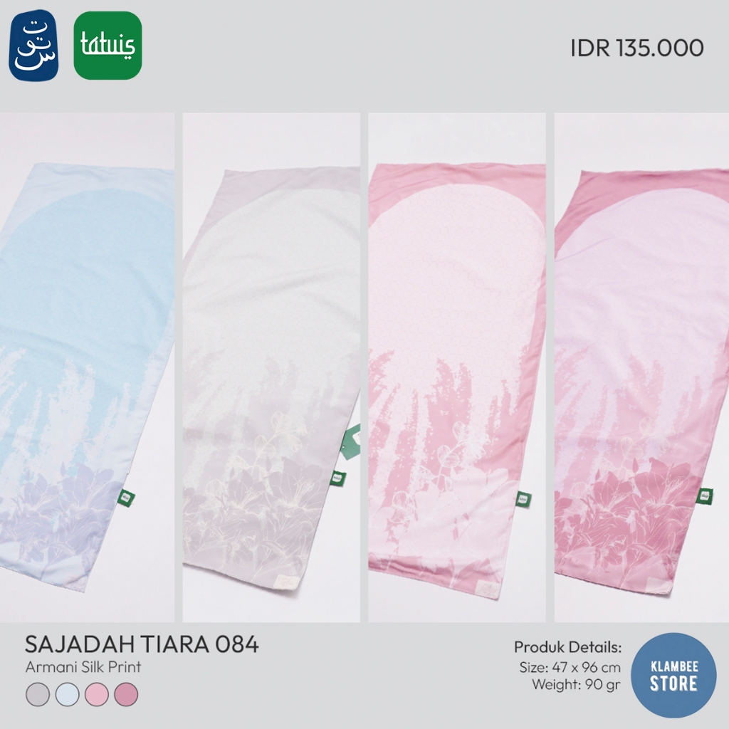 Tatuis Sajadah Travel Lipat Tiara 084 Armani Silk Pocket Size