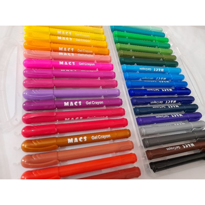 

Macs Gel Crayon 36 Krayon Gel / bisa Face Painting MURAH