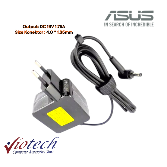 ADAPTOR/Charger Ori ASUS 19V 1,75A For Asus X201E KX009H KX022H S200E