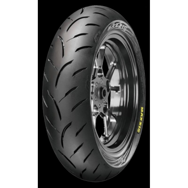 BAN TUBLES BAN MOTOR MAXXIS 110 / 80 RING 14 VICTRA TUBLES DEPAN BELAKANG