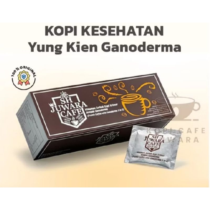 

KOPI KESEHATAN GANODERMA MANIS OR PAHIT 3IN1 & 4IN1 KOPI JUWARA