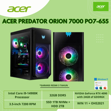 Predator Orion P07-655 | i9 RTX4090 24GB