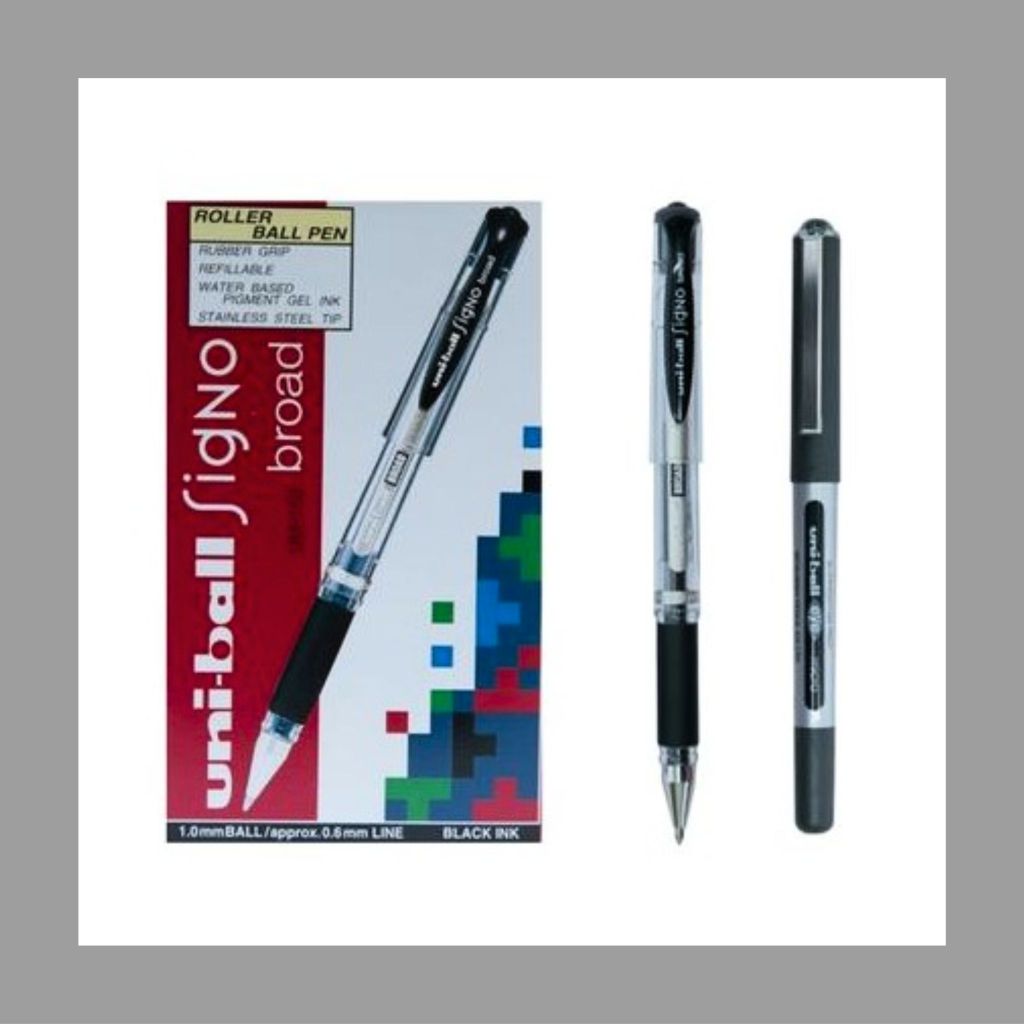 

Pena Gel Signo Uniball UM-153 / Pena Mata Besar 1.0MM / Pulpen Gel / Pena Tanda Tangan (pcs)
