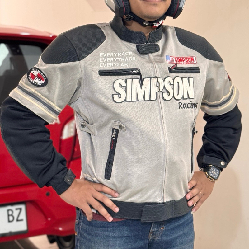 Jaket Simpson Racing Mesh Original