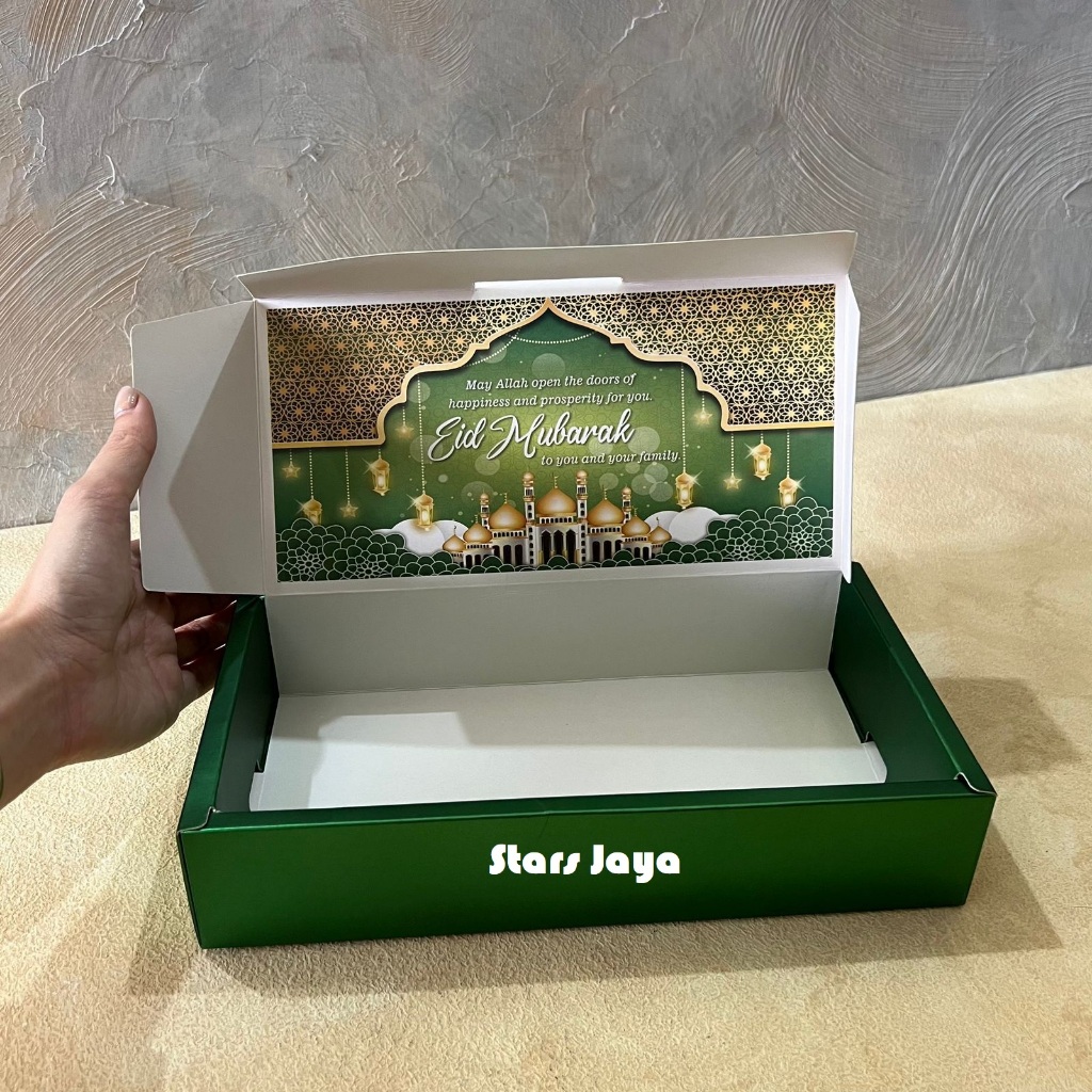

Dus Slide Bolu Idul Fitri / Dus Lebaran / Box Ied Mubarak / Dus Kue