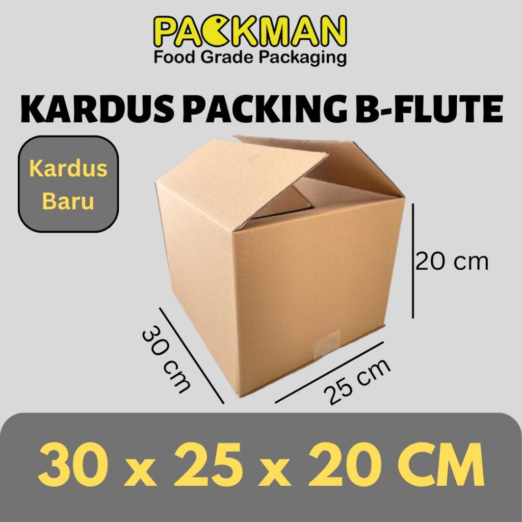 

KARDUS PACKING 30x25x20 cm / BOX KARTON CORUGATED B-FLUTE / PACKING ONLINE