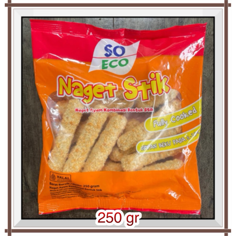 

250 gr - So Eco Nugget Stick 250gr - Naget 250 gr
