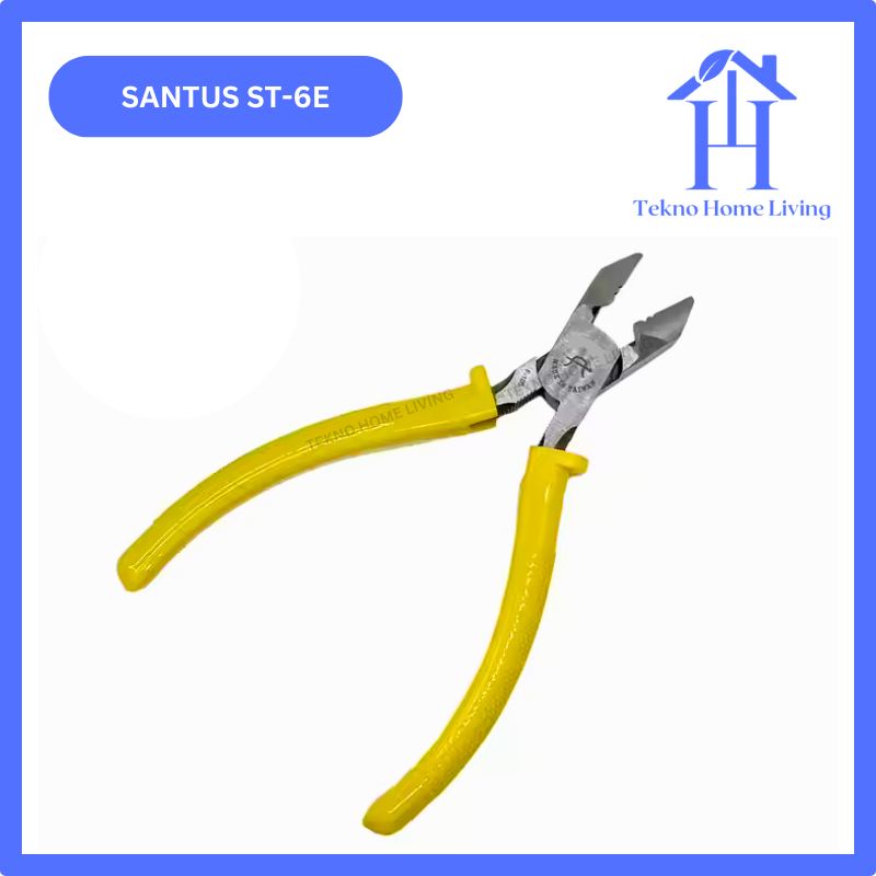 Tang Potong Ukuran 6 Inch Sudut Jambul Santus ST-6E