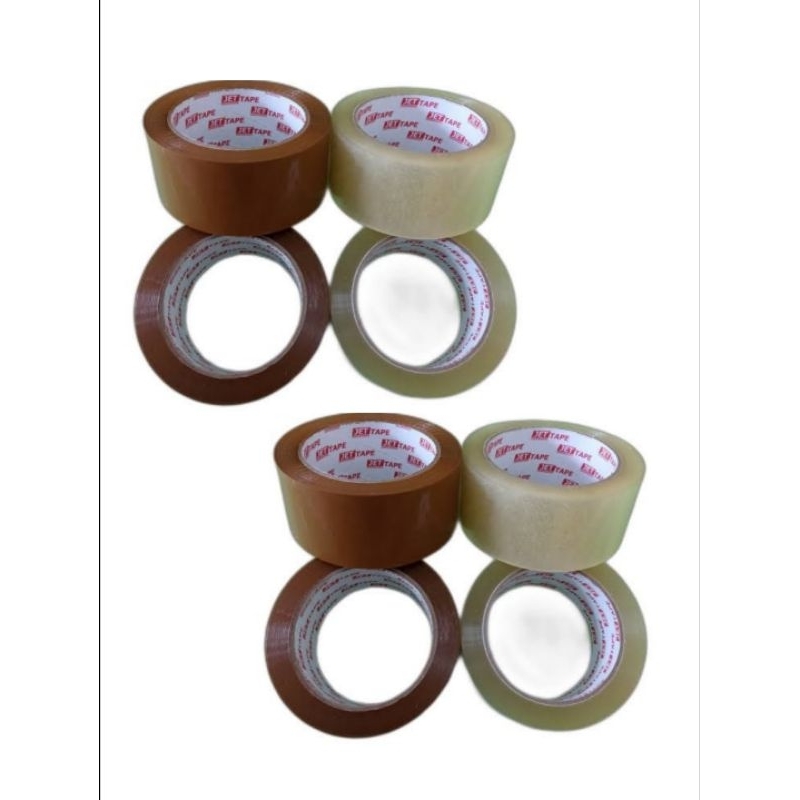 

lakban murah warna coklat dan bening panjang 20yard