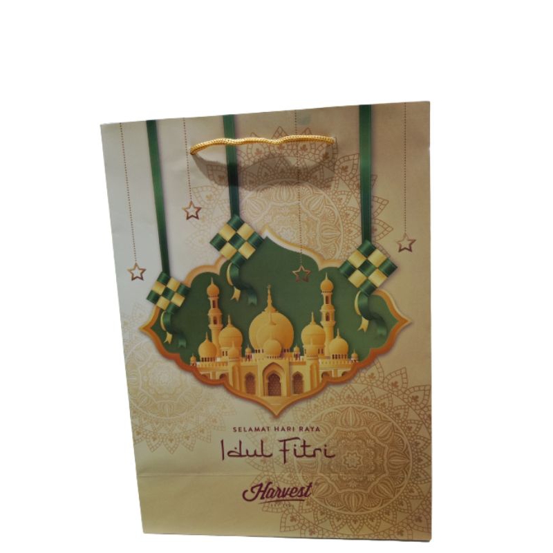 

Gramedia World BSD - Harvest Fitri Syawal 03 Gold Paper Bag L