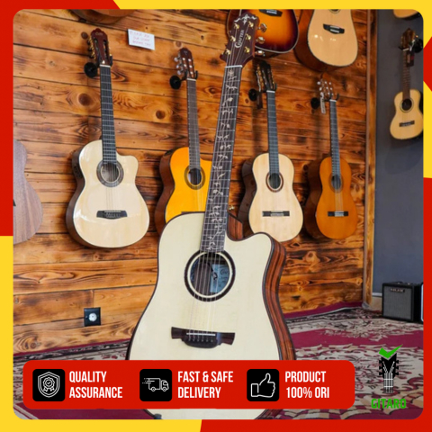 Gitar Solid Akustik Elektrik CRAFTER VL-D28 CE PRO Brand Korea