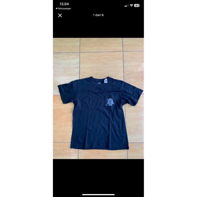 kaos uniqlo star wars