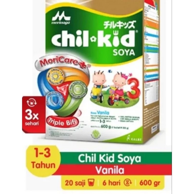 

CHILKID SOYA VANILA 600 GR CHIL KID SOYA ALERGI