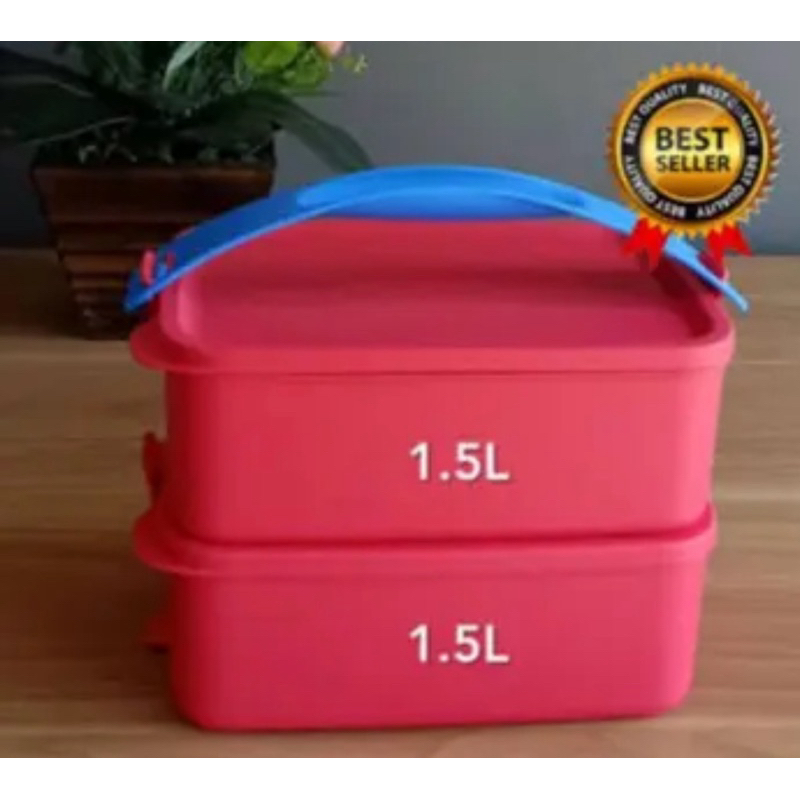 rantang 2 susun tupperware