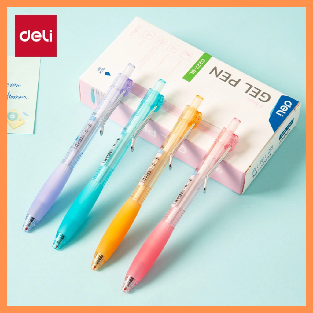 

DELI Pena gel 0.5 hitam G227-BK ( pcs )