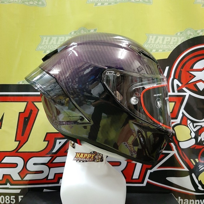 Helm Fullface AGV Pista GPRR Iridium Carbon M L XL XXL