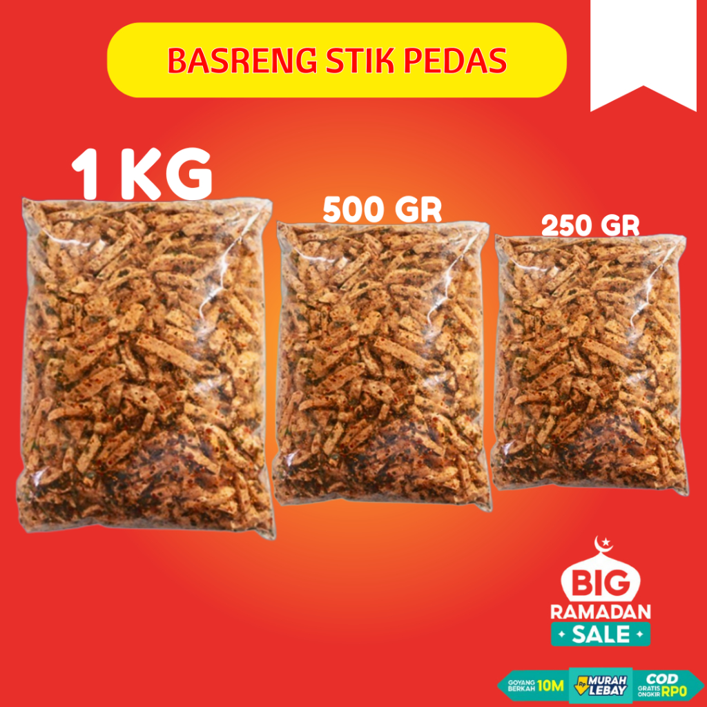 

Basreng Pedas Daun Jeruk 1KG | Basreng Viral | Basreng Stik | Bakso Goreng Bumbu Melimpah