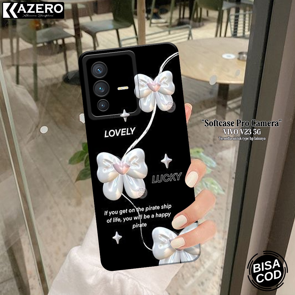 Softcase Hp VIVO V23 5G Terbaru - Fashion Case Aesthetic - Case VIVO V23 5G - Silikon Pro Camera-Cas