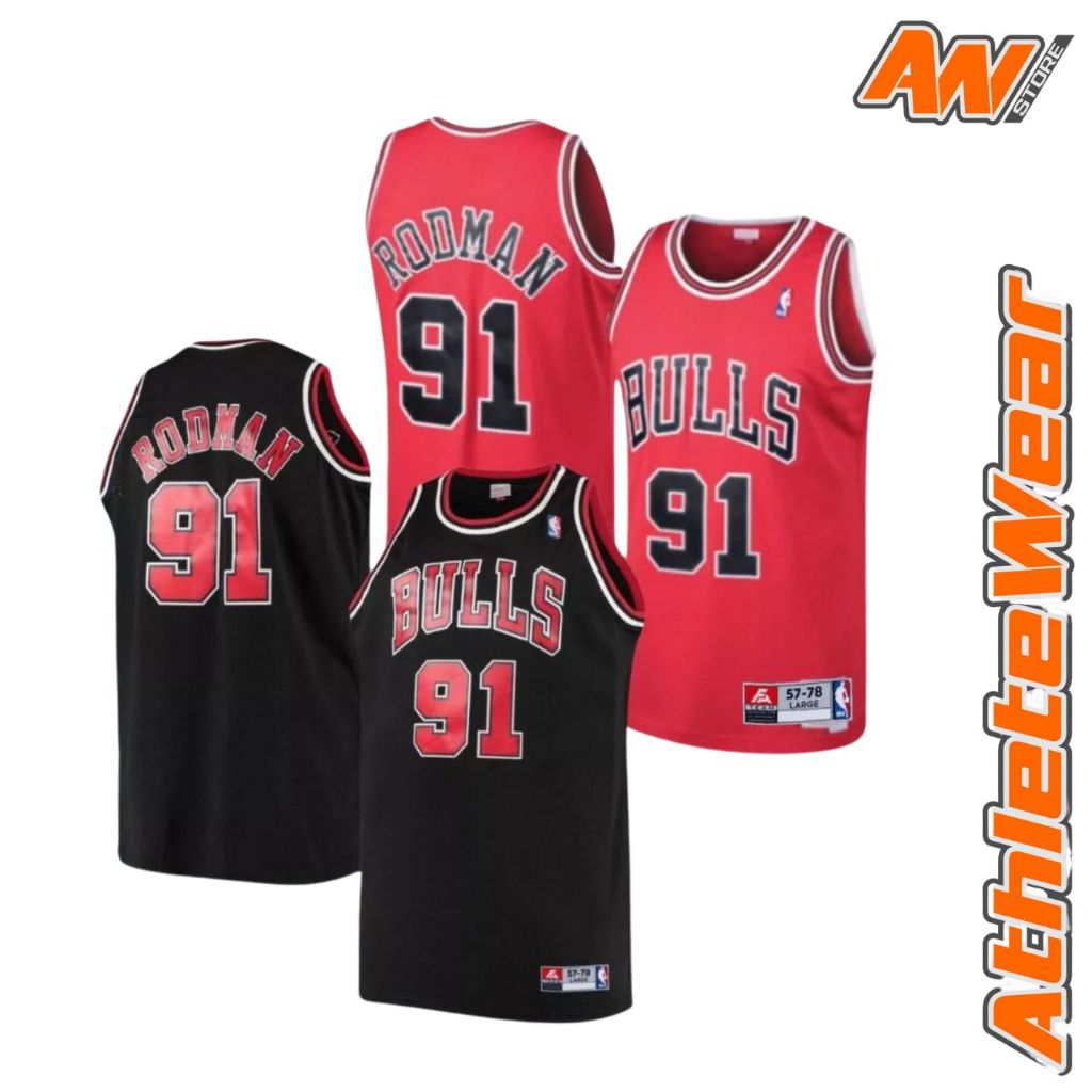 Jersey Basket Classic Chicago Bulls Dennis Rodman #91