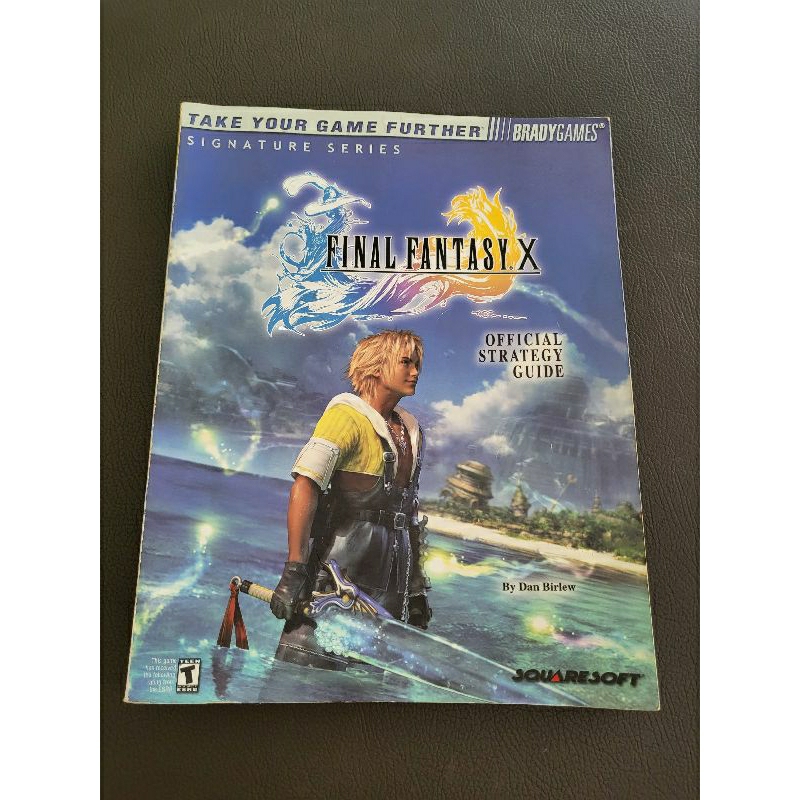 Buku Final Fantasy X official stategy guide book