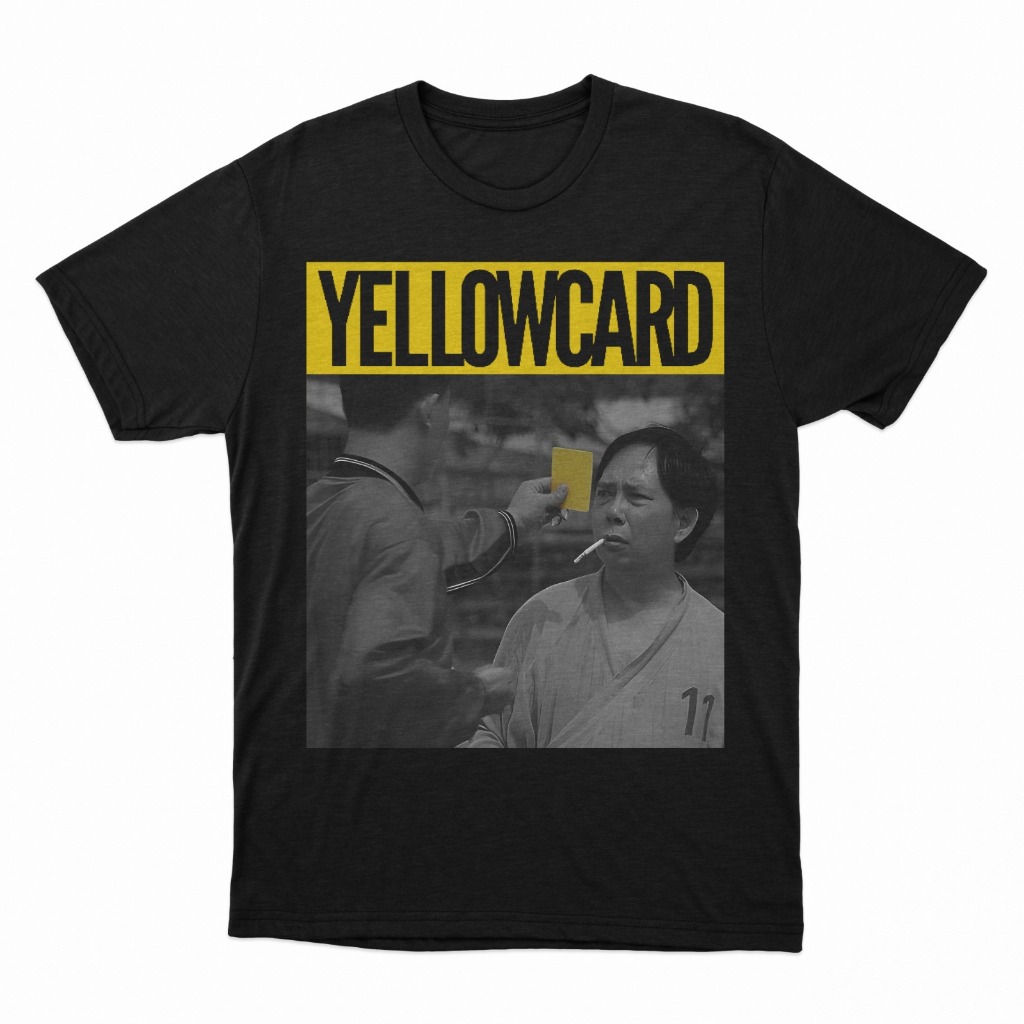 Tshirt // Kaos Dewasa Yellow Card