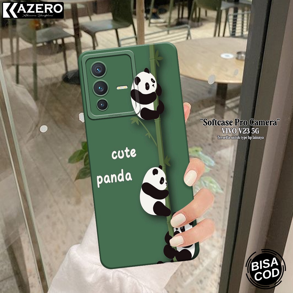 Softcase Hp VIVO V23 5G Terbaru - Fashion Case Kartun - Case VIVO V23 5G - Silikon Pro Camera-Casing